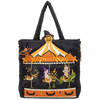 Kewpie Creepy Carousel Oversized Padded Satin Tote Bag Whatever! Makes You Happy