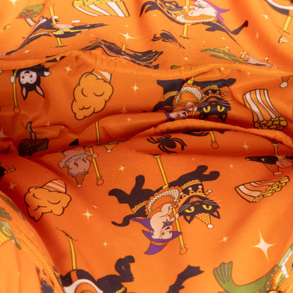 Kewpie Jack-O'-Lantern Padded Satin Crossbody Bag Whatever! Makes You Happy