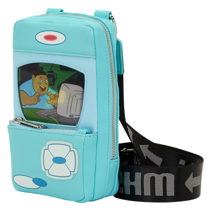 Loungefly Disney Kim Possible Kimmunicator Lenticular Sling Crossbody Bag