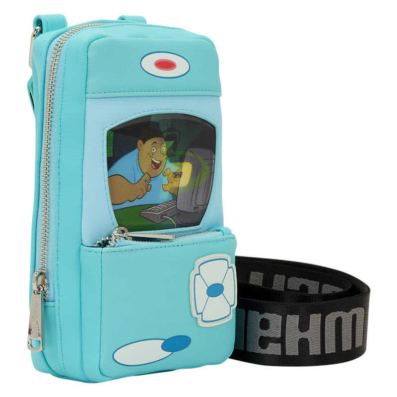 Loungefly Disney Kim Possible Kimmunicator Lenticular Sling Crossbody Bag