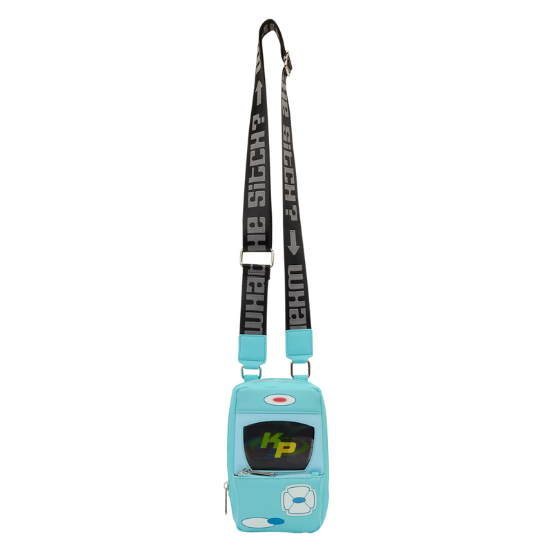 Loungefly Disney Kim Possible Kimmunicator Lenticular Sling Crossbody Bag