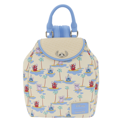 Loungefly Disney Lilo & Stitch All-Over Print Micro Mini Backpack