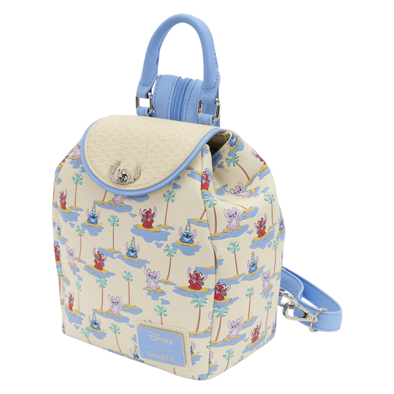 Loungefly Disney Lilo & Stitch All-Over Print Micro Mini Backpack