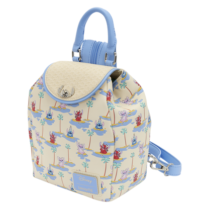 Loungefly Disney Lilo & Stitch All-Over Print Micro Mini Backpack