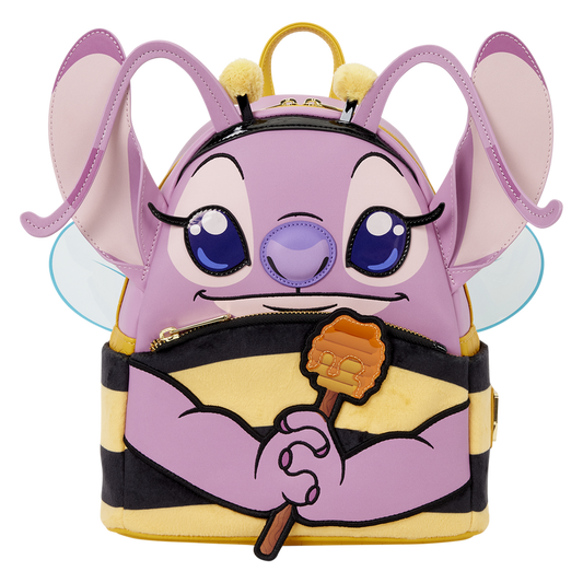 Lilo & Stitch Angel Bumblebee Costume Cosplay Mini Backpack Loungefly Disney