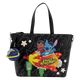 Space Adventure Glow Tote Crossbody Bag with Coin Bag Loungefly Disney Lilo & Stitch