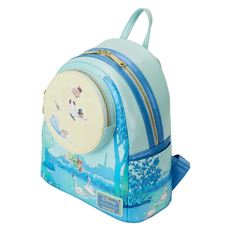 Backpack with Disney design on a white background
