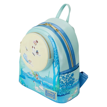Backpack with Disney design on a white background