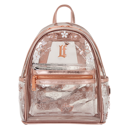 Loungefly Clear Floral Mini Backpack