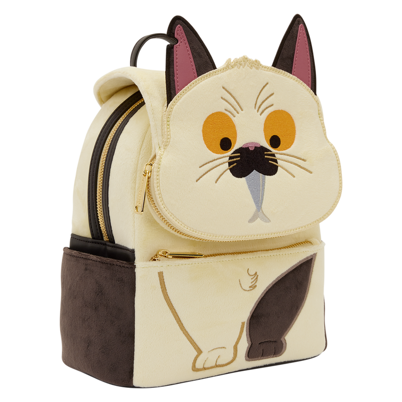 cosplay mini backpack Loungefly Pixar Luca Machiavelli Faux Fur Cosplay Mini Backpack – AmyDavidMagic