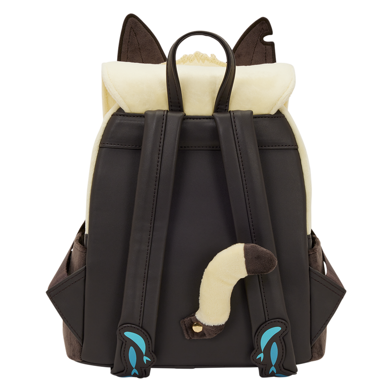 buy disney leather backpack Loungefly Pixar Luca Machiavelli Faux Fur Cosplay Mini Backpack – AmyDavidMagic