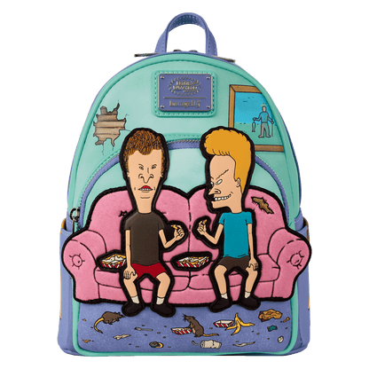 Beavis and Butt-Head Couch Mini Backpack front