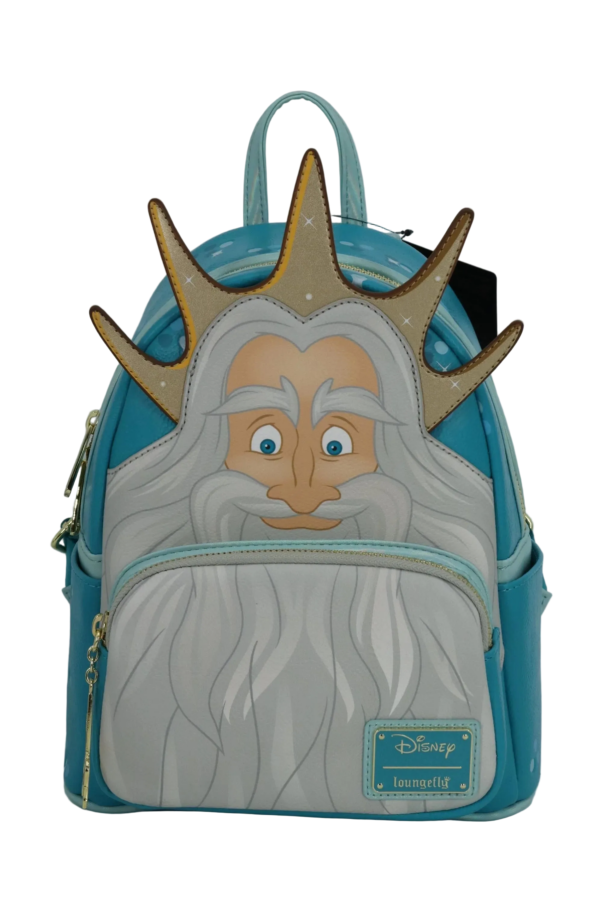 The Little Mermaid King Triton Mini Backpack