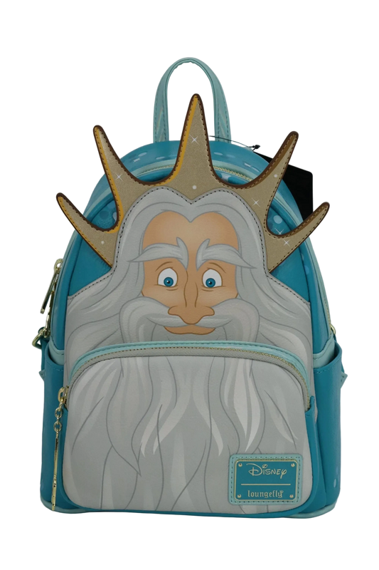 The Little Mermaid King Triton Mini Backpack