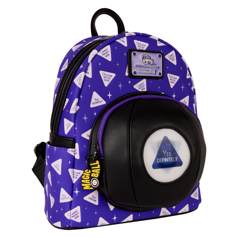 Magic 8 Ball All-Over Print Lenticular Mini Backpack
