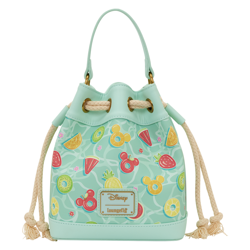 Loungefly Disney Mickey Mouse Beach Fun Bucket Crossbody Bag
