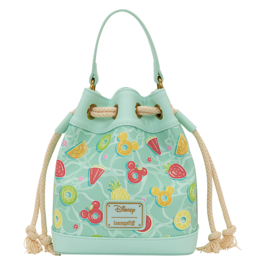 Loungefly Disney Mickey Mouse Beach Fun Bucket Crossbody Bag