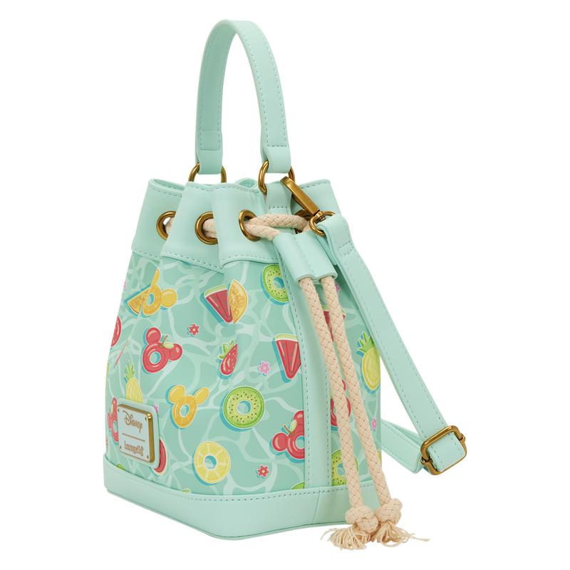 Loungefly Disney Mickey Mouse Beach Fun Bucket Crossbody Bag