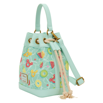 Loungefly Disney Mickey Mouse Beach Fun Bucket Crossbody Bag