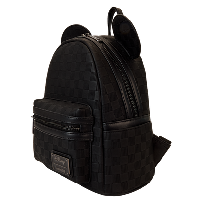 Mickey Mouse Checkered Texture Mini Backpack