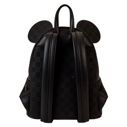 Mickey Mouse Checkered Texture Mini Backpack