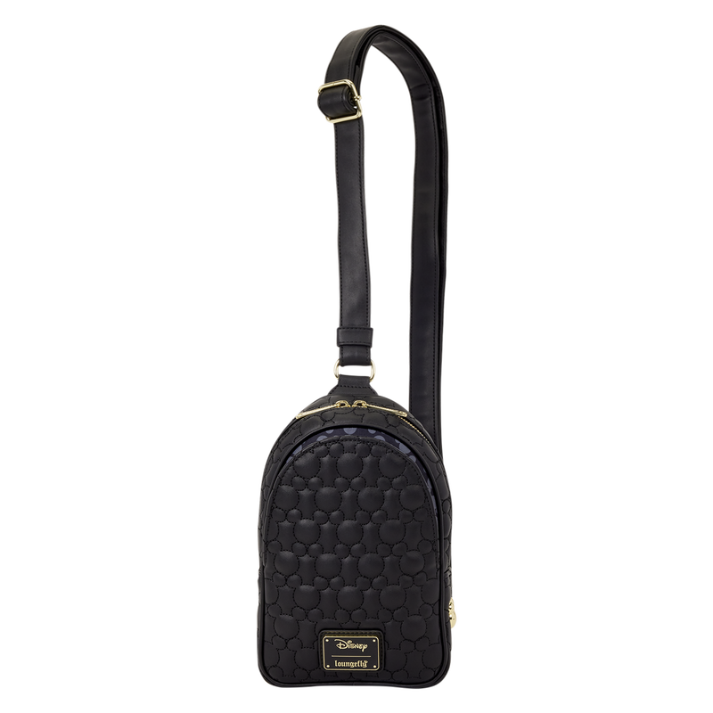 Mickey Mouse Silhouette Sling Crossbody Bag Loungefly Disney