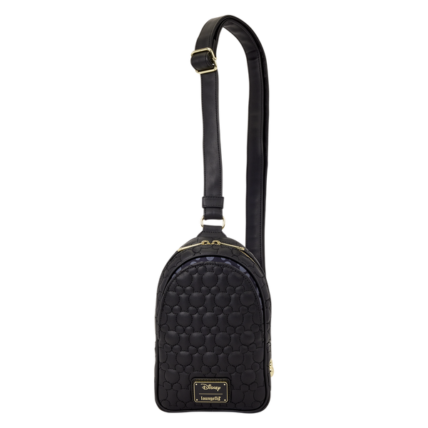 Mickey Mouse Silhouette Sling Crossbody Bag Loungefly Disney