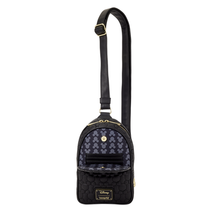Mickey Mouse Silhouette Sling Crossbody Bag Loungefly Disney