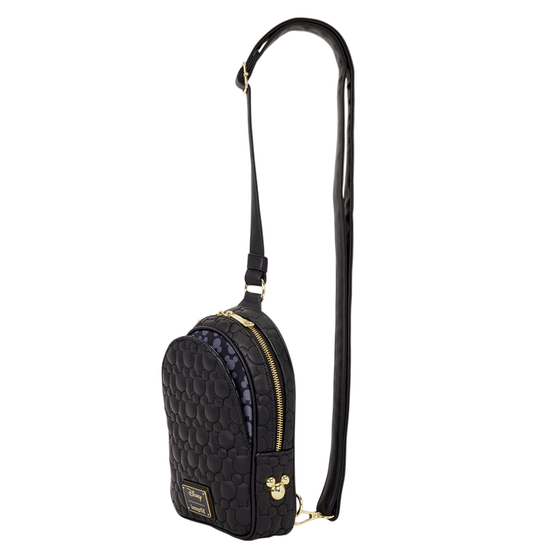 Mickey Mouse Silhouette Sling Crossbody Bag Loungefly Disney