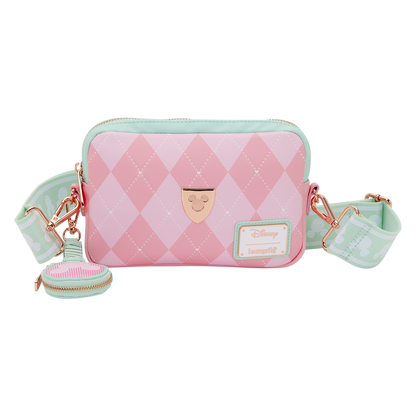 Loungefly Disney Mickey Mouse Tennis Sling Crossbody Bag with Coin Bag