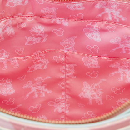 Loungefly Disney Mickey Mouse Tennis Tote Crossbody Bag with Coin Bag