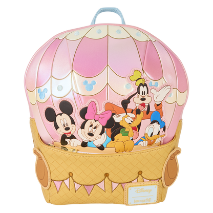 Mickey & Friends Hot Air Balloon Figural Mini Backpack
