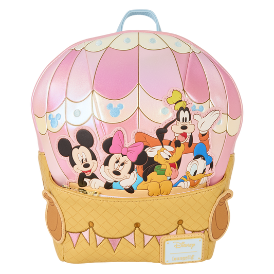 Mickey & Friends Hot Air Balloon Figural Mini Backpack
