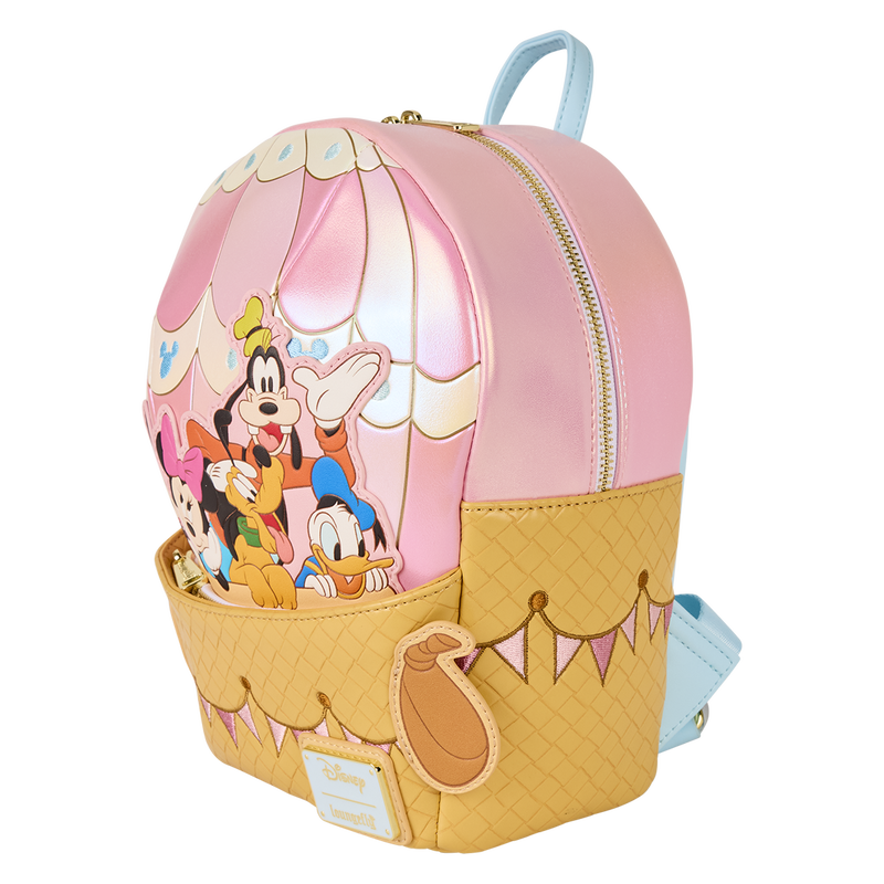 Mickey & Friends Hot Air Balloon Figural Mini Backpack