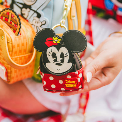 Loungefly Disney Mickey & Friends Picnic Cosplay Mystery Mini Backpack Keychain Charm