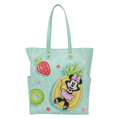 Loungefly Disney Mickey & Minnie Beach Fun Tote Bag