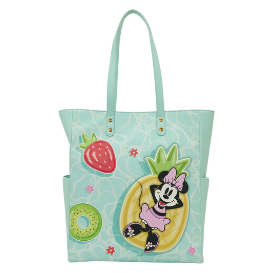 Loungefly Disney Mickey & Minnie Beach Fun Tote Bag