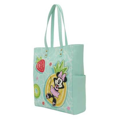 Loungefly Disney Mickey & Minnie Beach Fun Tote Bag