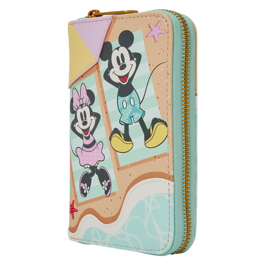 Mickey & Minnie Beach Fun Zip Around Wallet - alternate view 2
