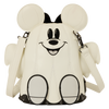 Loungefly Disney Mickey & Minnie Mouse Ghost Glow Figural Crossbody Bag