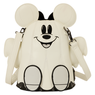 Loungefly Disney Mickey & Minnie Mouse Ghost Glow Figural Crossbody Bag
