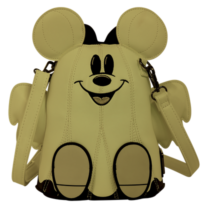 Loungefly Disney Mickey & Minnie Mouse Ghost Glow Figural Crossbody Bag