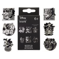 Loungefly Disney Mickey & Minnie Mouse Ghost Glow Mystery Box Pin