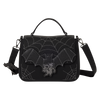 Loungefly Disney Mickey & Minnie Spiderweb & Bats Crossbody Bag