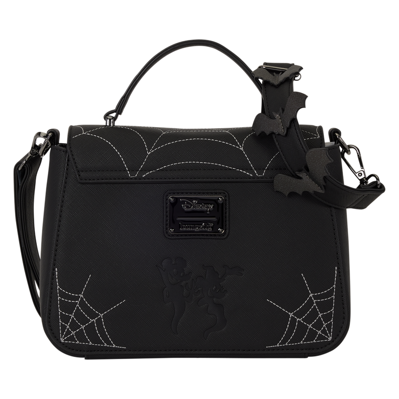 Loungefly Disney Mickey & Minnie Spiderweb & Bats Crossbody Bag