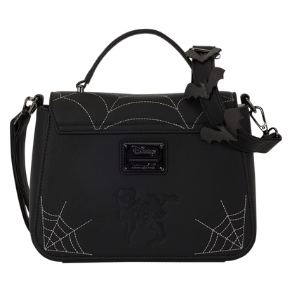 Loungefly Disney Mickey & Minnie Spiderweb & Bats Crossbody Bag