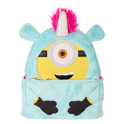Minions Fluffy Unicorn Exclusive Costume Plush Mini Backpack