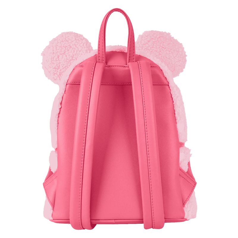 Minnie Mouse Exclusive Hearts Strawberry Scented Sherpa Mini Backpack