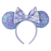 Minnie Mouse Iridescent Sequin Ear Headband Exclusive Loungefly Disney