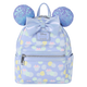 Minnie Mouse Iridescent All-Over Print Sequin Ear Mini Backpack